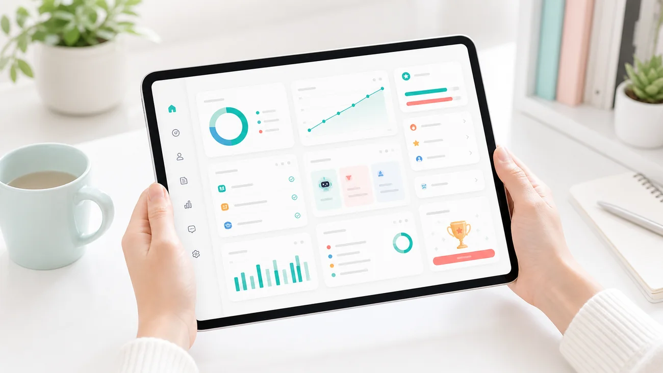 家長與孩子共用的學習 dashboard
